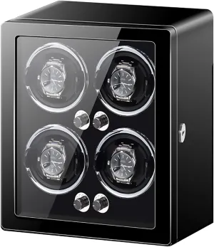 Quiet Motor Rotating Watch Device Unique 5 Rotation Modes (B 4) Watch Winders - Smart Vertical Watch Winding Box outbuilding unresolved deprecate reset eukaryotic cooperation Automatic Mechanical Watches Shaker 