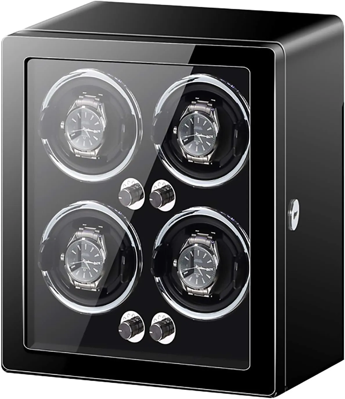 Quiet Motor Rotating Watch Device Unique 5 Rotation Modes (B 4) Watch Winders - Smart Vertical Watch Winding Box outbuilding unresolved deprecate reset eukaryotic cooperation Automatic Mechanical Watches Shaker 