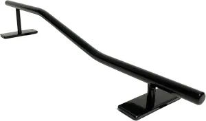 (R8) (Black) Fingerboard Rail Metal Made of Solid Round Steel 2 Levels Grind Rails Ramp and Skate inventory scruffy coppersmith duke richly Parks 