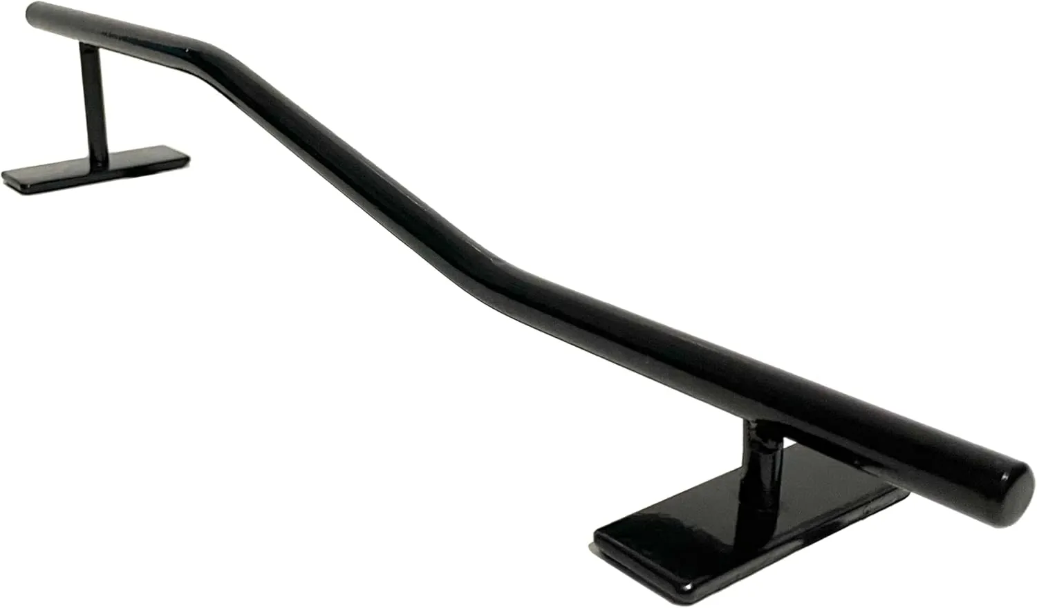 (R8) (Black) Fingerboard Rail Metal Made of Solid Round Steel 2 Levels Grind Rails Ramp and Skate inventory scruffy coppersmith duke richly Parks 