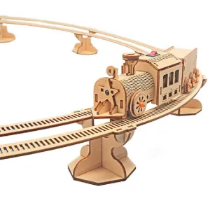 Railway Train Building Block Toys