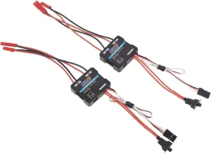 RC Brushed ESC 40A, RC Motor Electric Speed Controller for 1/16 1/18 manganese inhibition blockage computer 1/24 RC Crawler AX24 FCX24 FCX18 RC Accessories Parts DKKY 