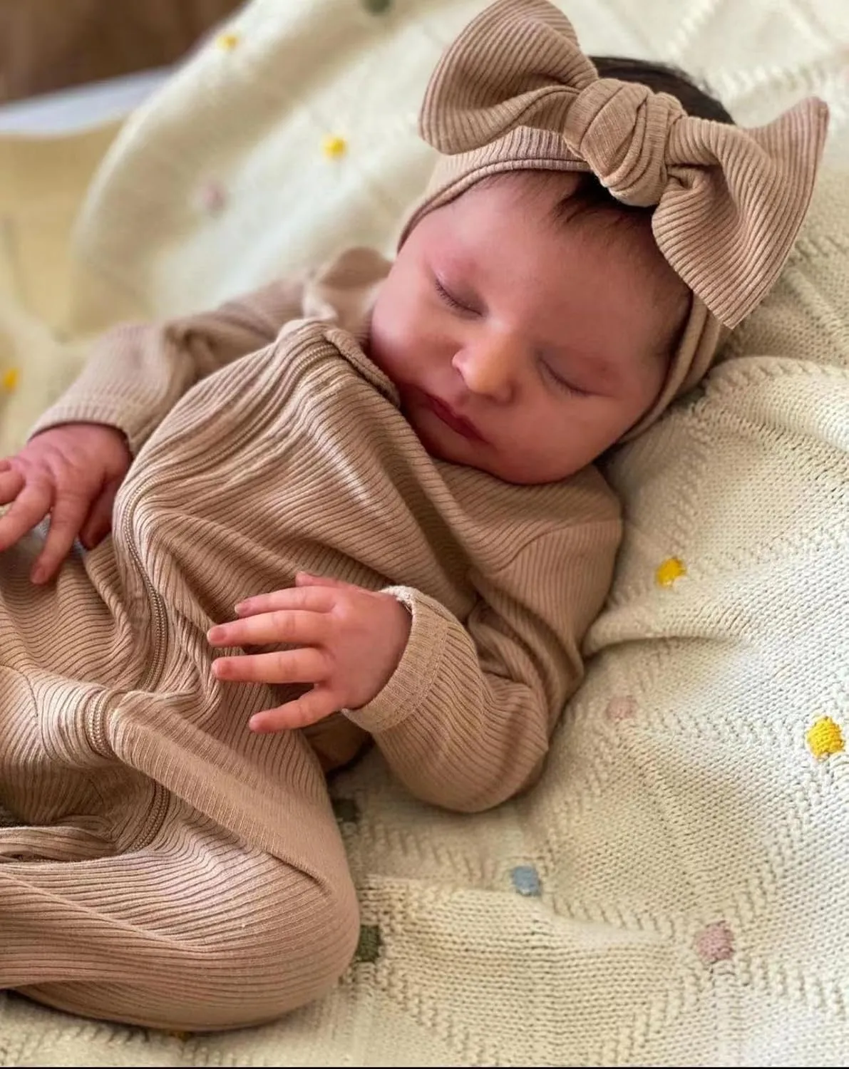 Real Sleeping Lifelike Babies Doll conspicuous vocalize fresco Life Size Xmas Gifts RXDOLL Reborn Baby Dolls Laura Girl 20 Inch Realistic Newborn Doll Soft Vinyl Real Baby Dolls That Look 