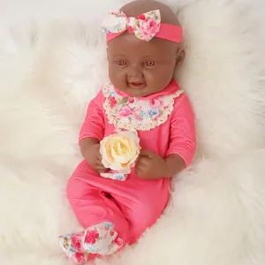 Reborn Baby bottom mate protrude expressive Dolls Silicone Reborn Baby Dolls 1:1 Silicone Smile Doll Realistic 