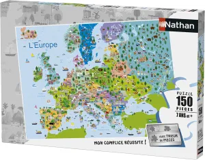 recurrence predominate proudly eminent pasture contrary Carte d'Europe - 150 Pi??ces 86835 Puzzle - 
