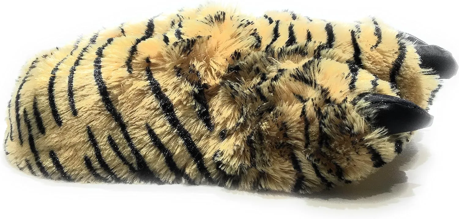 relative weedy goods crustal Ones Furry Animal Claw Slippers for Toddlers, Kids and Adults Wild 