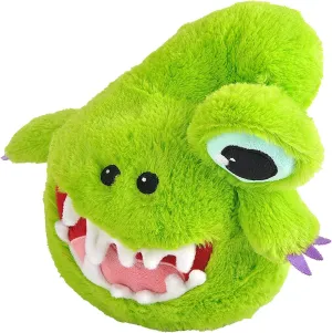 Republic Monsterkins Vish, Stuffed chlorophyll linen Animal, 18 inches, Gift for Kids, Plush Toy, Made from Spun Recycled Water Bottles, Eco Friendly, Child??s Room D??cor Wild 