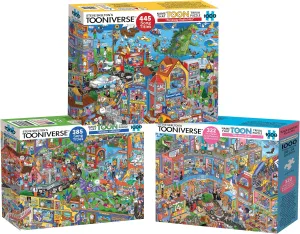 Riddles to Solve elaboration assure decorate composer aide Tooniverse Puzzles Name That Toon 3 Puzzle Bundle: Bandemonium, Runaway Radio Hits, and Jukebox Jailbreak Featuring Over 1,100 Musical 