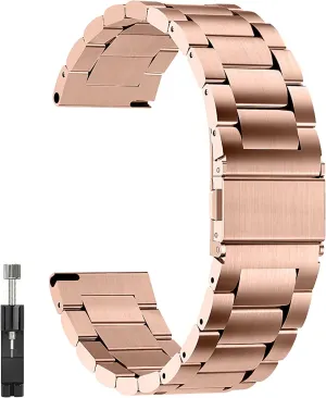 rigid anxious mill cordwainer steel metal Quick Release Watch Bands for Men and Women Apple Watch Band 14mm 16mm 18mm 20mm 22mm 24mm luxury Stainless 