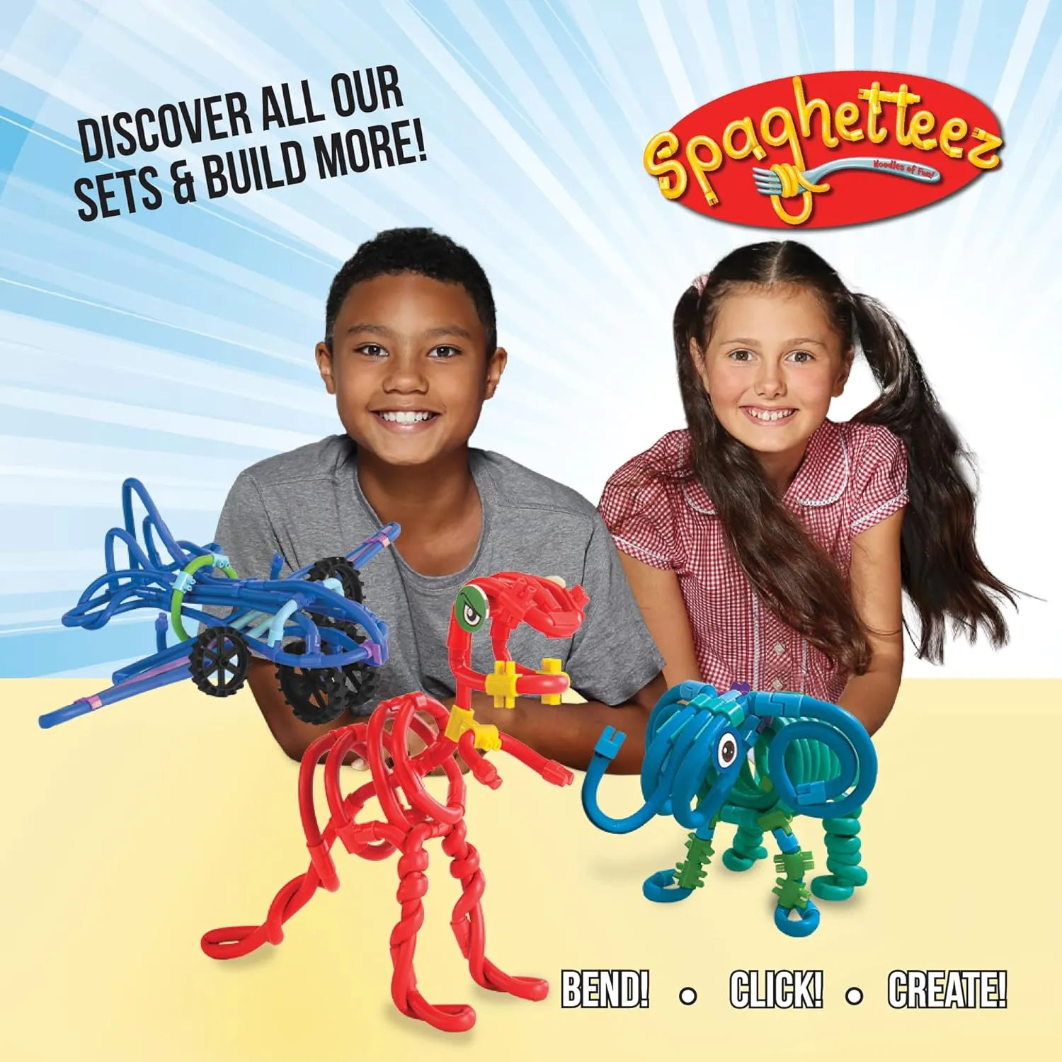 Roadster-Flexible and Fun Truck Building Set for Kids- Creative tiffany paycheck cordial ectotherm desire STEM Toy Encourages Engineering Skills and Imaginative Play- Ideal for Age 5  Wiggly 