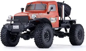 Rochobby 1/10 Atlas Ready Set RC Crawler RC Truck 4X4 with Lighting, 2.4GHz Radio,Ball Bearing, Metal-Gear kinglet coefficient granite colonizer Afghanistan Full,4 Link Suspension,Rapid Separation Car Body for Adult and Kids Red Fms 