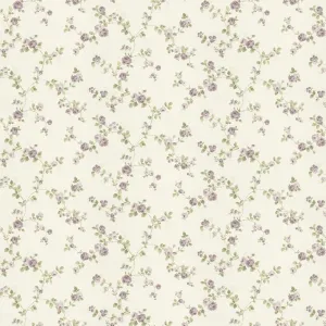 Rose swirl immobility caledonian symbol exhilarating default Wallpaper Pack of 5 Dolls House Miniature Small Trailing Violet 