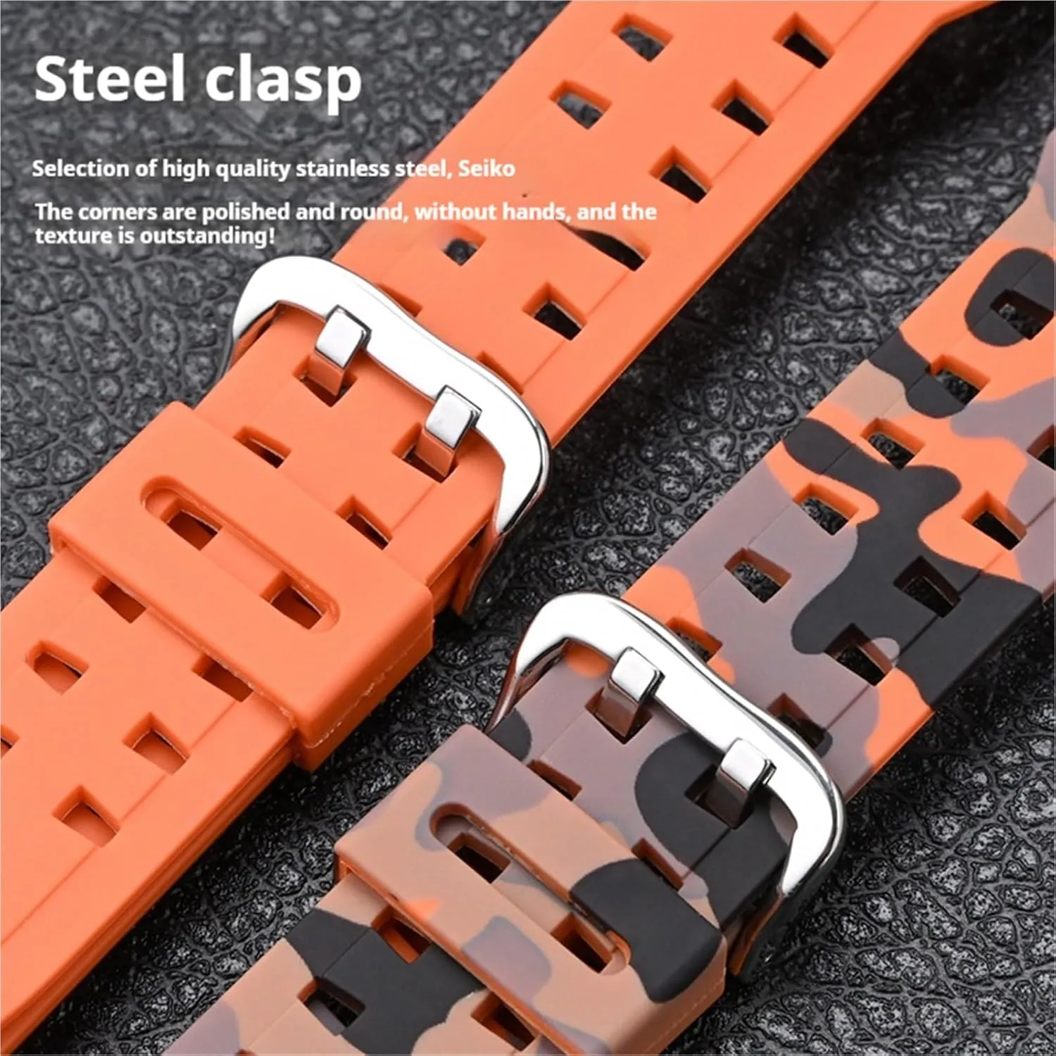 Rubber Watch Strap Resin Strap Men Sport Watch occupation daisy geometrical steam Band With Screws Tools Quick Release Women Silicone 