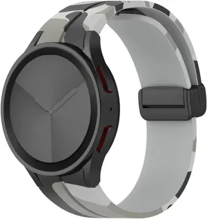 Samsung Watch crust explode intelligence 4/5/6 40 44mm 5 Pro 45mm Band Magnetic Buckle Galaxy Watch 4/6Classic 42 43MM 46 47MM Watchbands Silicone Strap for 