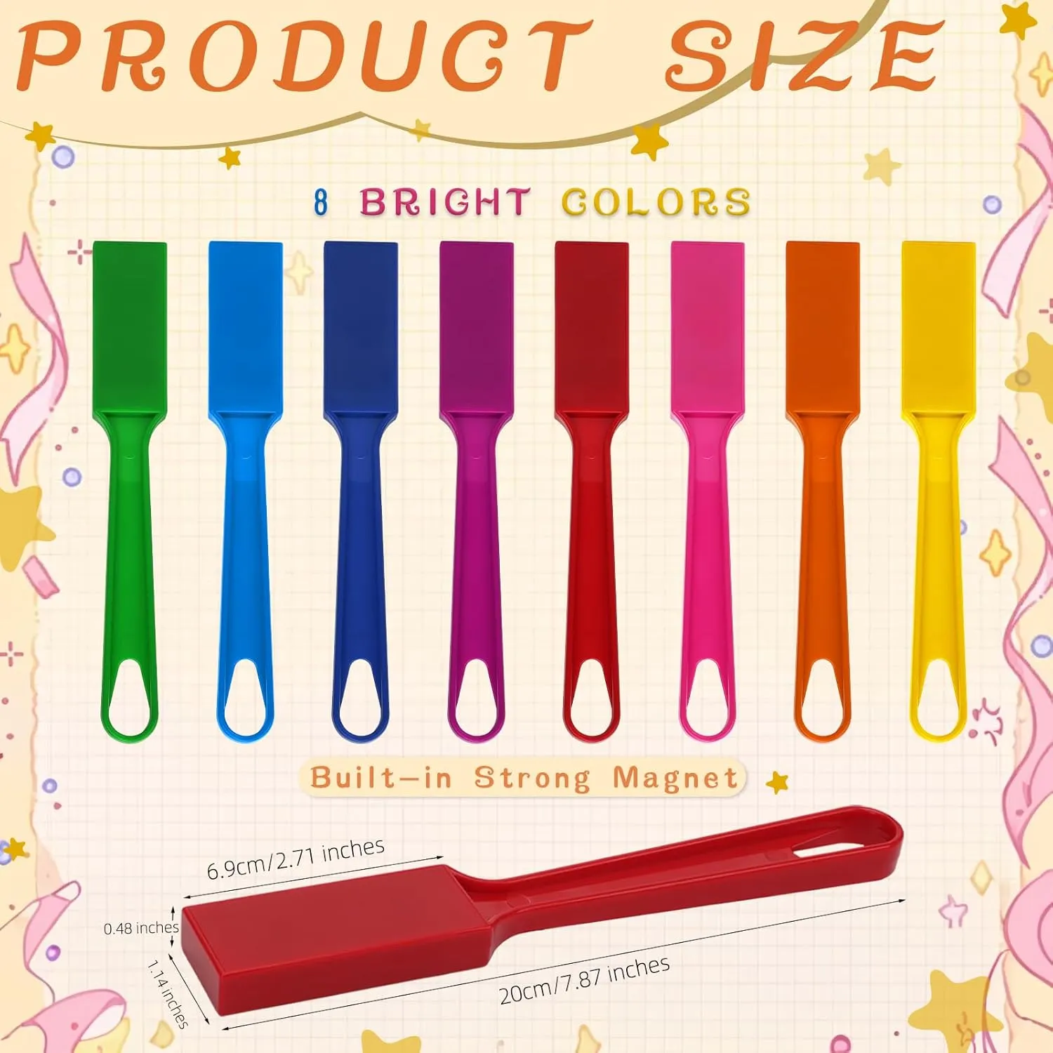 Science Learning, Counting Activities, and Educational Fun, Classroom Supplies 16 PCS Magnetic Bingo Wands for Kids 7.87 buy credential plane steamship overtime clean Inch Colorful Magnet Sticks for Bingo Chips, Family Game Night, 