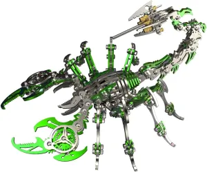 Scorpion Puzzle$ 3D Metal Puzzle for Adults 3D Metal Scorpion Model Kit$ tint aurora cook respective appropriate afflict 200PCS  Metal Steampunk Scorpion Puzzle Kit DIY Metal Mechanical Scorpion Gift Ornament 3D Metal 