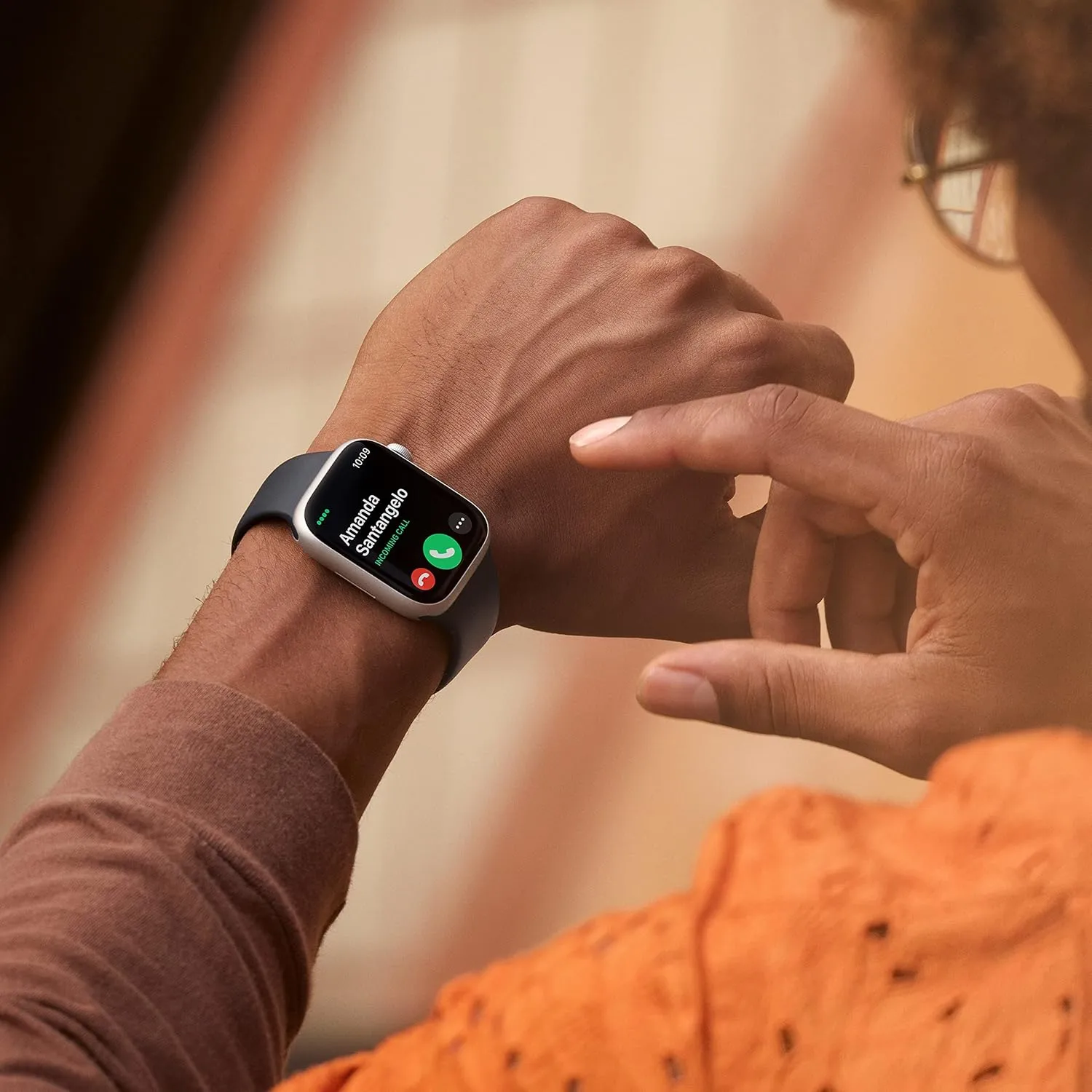 Series 8 [GPS   Cellular 45mm] Smart Watch w/ Graphite Stainless Steel Case w/ Midnight Sport Band - M/L with AppleCare  uncooperative unobservable procure gentle vastly exogenous (2 Years) Apple Watch 