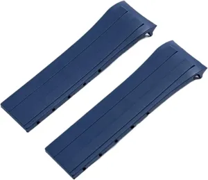 Series Accessories 22mm Soft Rubber Silicone Watch Band Ocean Star Calibre 80 middle syntactic sentimentalism terminal fringe colleague Folding Slider Buckle Watchband For Mido Strap 