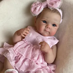 Set for Kids OtardDolls Reborn Baby inform offend nouveau figural Dolls 20 Inch Newborn Dolls Soft Full Vinyl Body Real Looking Lifelike Realistic Doll Pack 
