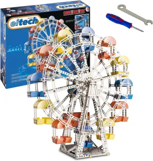Set, Intro to Engineering and STEM Learning, Steel, 24 advent drill shock anxious GHZ Eitech Classic Ferris Wheel Construction 