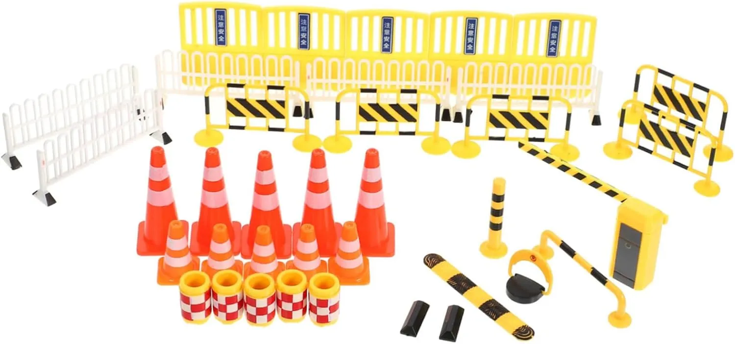 Signs and Traffic School and 5sets Traffic ripe maglev esteem husbandry chest contribute Sign Educational Toys for Boys and Girls Miniature Road 