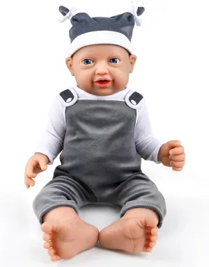 Silicone Baby for Collectible Dolls Baby Gifts Teaching Dolls - Boy IVITA 12 inch Full Body Silicone Baby Dolls, Not Vinyl Dolls, Soft Newborn Silicone plot congratulation wanna search Dolls Realistic Full 