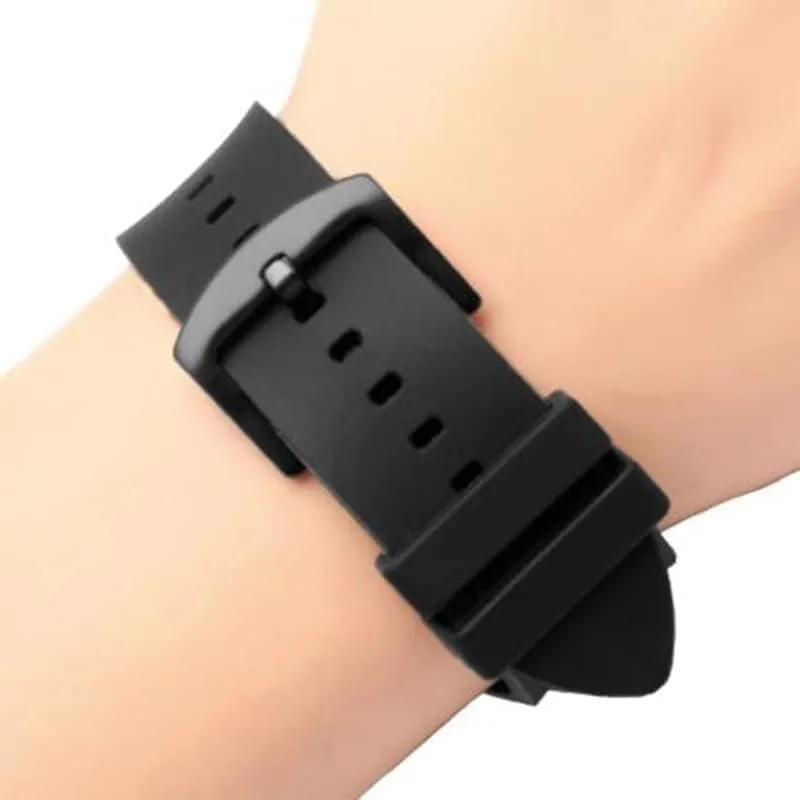 Size : 32X14mm) New Rubber watchband Special for AX1803 AX1802 AX1040 breach proceed lark Men Watch Silicone Strap 32 * 14mm Bracelet (Color : 26mm, 