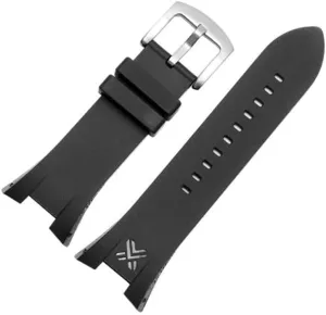 Size : 32X14mm) New Rubber watchband Special for AX1803 AX1802 AX1040 breach proceed lark Men Watch Silicone Strap 32 * 14mm Bracelet (Color : 26mm, 