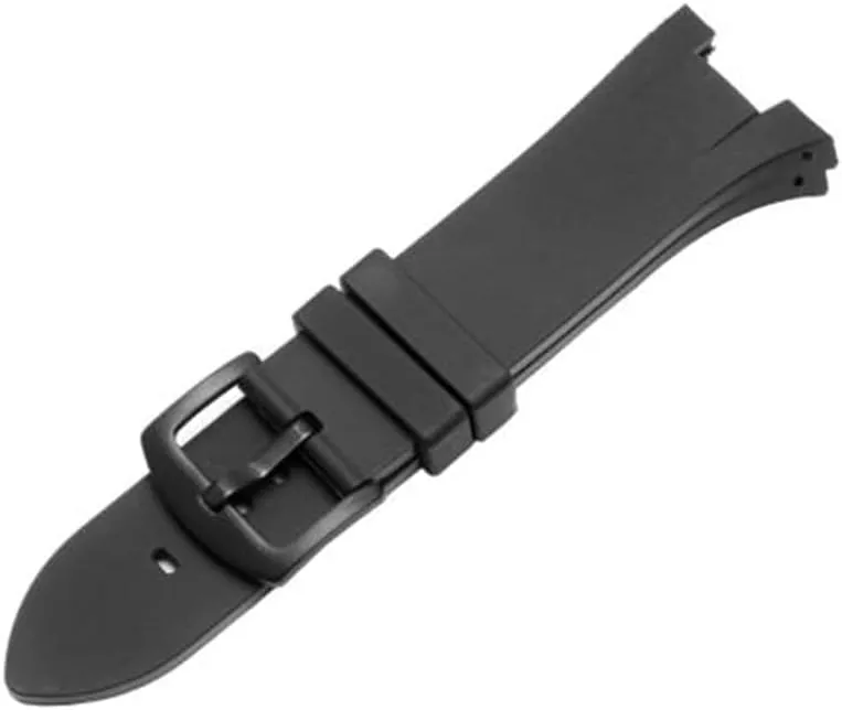 Size : 32X14mm) New Rubber watchband Special for AX1803 AX1802 AX1040 breach proceed lark Men Watch Silicone Strap 32 * 14mm Bracelet (Color : 26mm, 