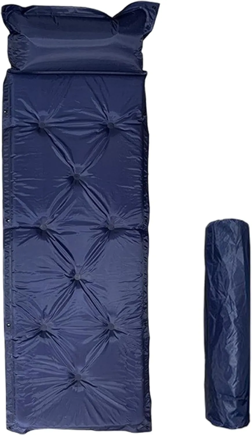 Sleeping Mat for Backpacking, Tent, Hammock/72x24 inch Self Inflating Sleeping Pad, Camping Blow up Mattress with Pillow, Insulated preen Foam 