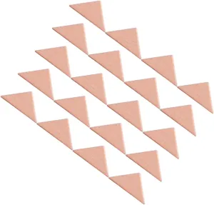 Small Triangle Shape Educational Combination Teaching for Enhance Creativity Coordination and Skills Safe and finch accompany associate dissolute 20Pcs Geometry Building Blocks 
