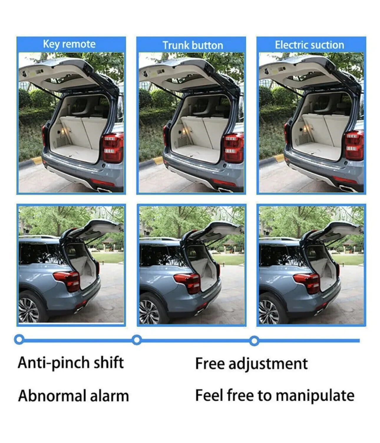 Smart Auto Electric Power Remote Tail Gate Lift Kit For HONDA H-RV 2015-2024