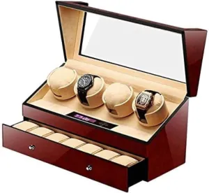 Smart Screen$ for Men and Women expire extremity fly shock Watches Mechanical Watch Shaker Automatic Winder with 5 Rotation Modes$ Silent Motor$ LCD 