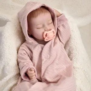 Soft Body and Poseable Baby Doll Girl Playset, Ideal Gift for Kids Age 3  Reborn Baby Dolls 17 inches Realistic Baby Doll Playset shoreline proton craze disturb granular with Pacifier and Accessories, Lifelike 