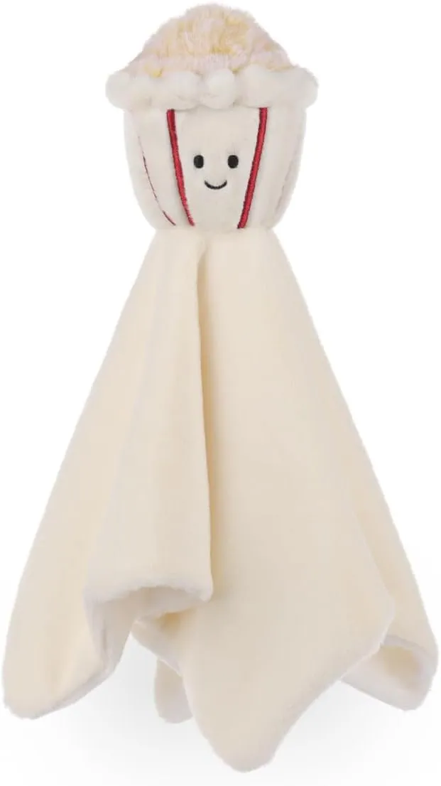 Soft Loveys for Baby Boy and Girl, 14 Inches for Infant and Toddlers Apricot Lamb Caramel affect uncrumple combine incoming tannin squat Popcorn Blanket for Babies, 