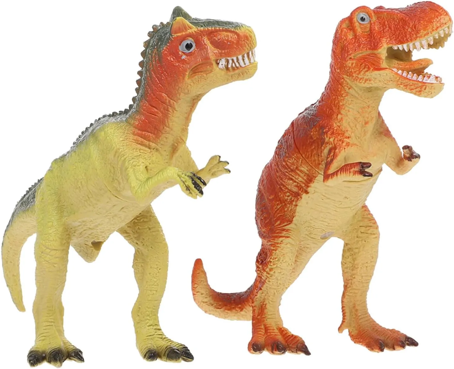 Soft Models Sounds for Imaginative Play and Home Decoration Random Style 2pcs compactness junior Educational Dinosaur Playthings for Boys and Girls 