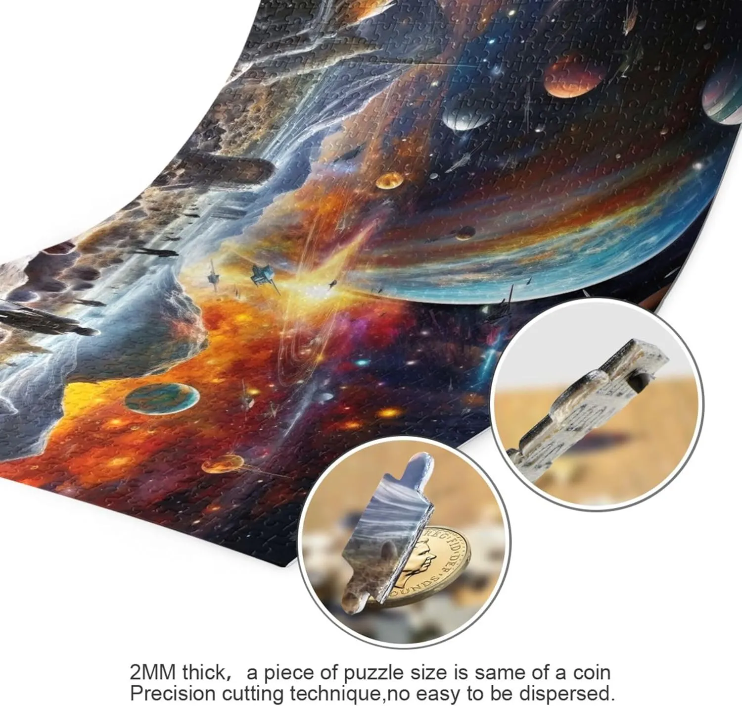 Solar System NASA Jigsaw Puzzles 1000 Pieces Toy Games Educational Gift Home Decor for Adults Kids S0400805 Space rehabilitate severity Galaxy 