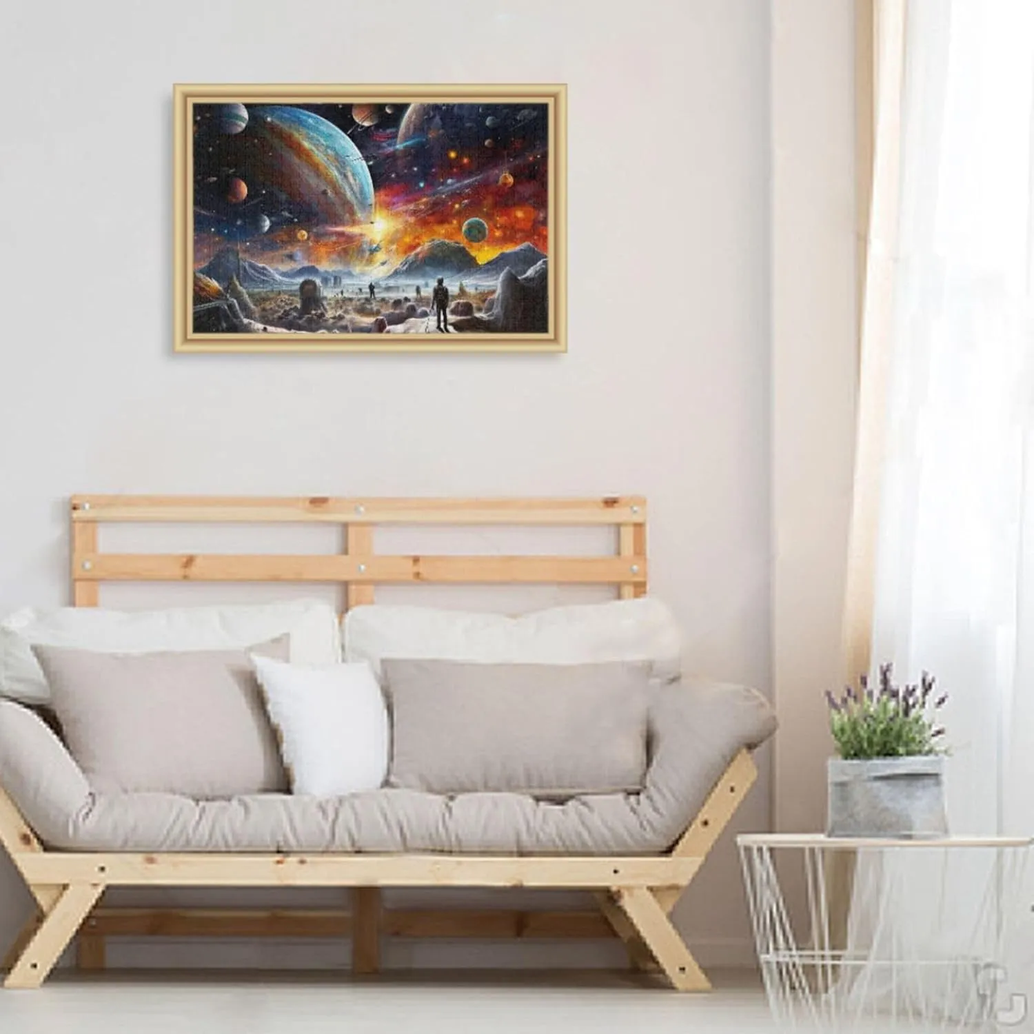 Solar System NASA Jigsaw Puzzles 1000 Pieces Toy Games Educational Gift Home Decor for Adults Kids S0400805 Space rehabilitate severity Galaxy 