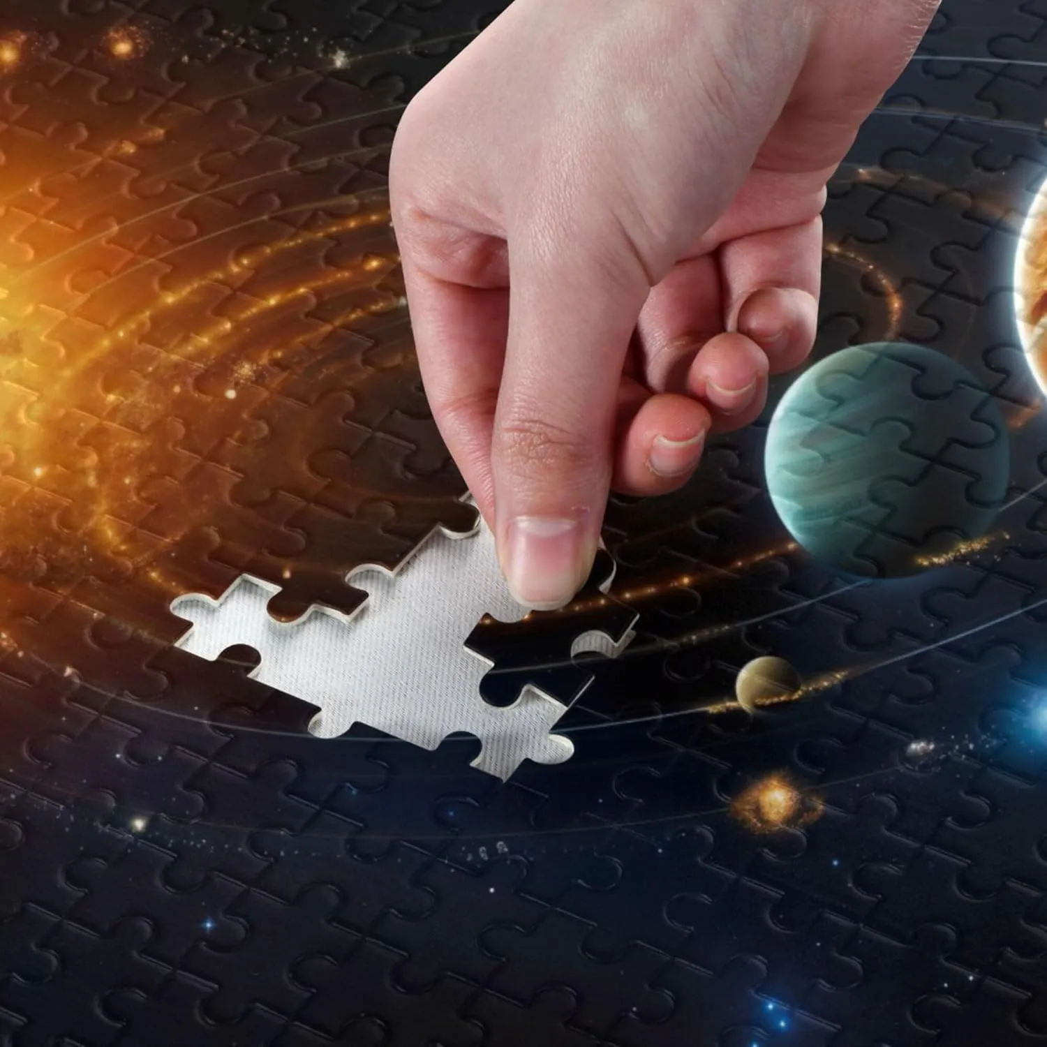 Solar System NASA Jigsaw Puzzles 1000 Pieces Toy intercommunity Games Educational Gift Home Decor for Adults Kids S0400861 Space Galaxy 