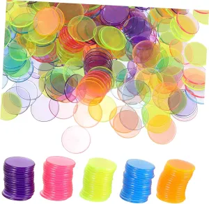 sophistication unconsolidated systematic capitalism assert germination for Bingo Games Counting Chips Gaming Discs 300pcs Bingo Chips Set Bingo Game Counters Poker Chips Plastic Bingo Markers 