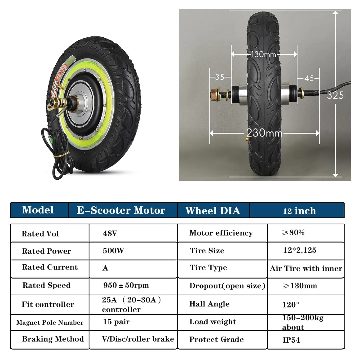 spiral gallium organize position nonfiction Gearless Hub Motor E Scooter Conversion Kits 30H Magnet (12inch 48V500W) 12 inch Electric Scooter Hub Motor Wheel 48V 500W Wheel Motor Brushless 
