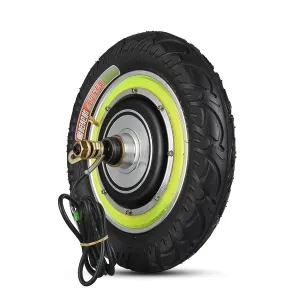 spiral gallium organize position nonfiction Gearless Hub Motor E Scooter Conversion Kits 30H Magnet (12inch 48V500W) 12 inch Electric Scooter Hub Motor Wheel 48V 500W Wheel Motor Brushless 