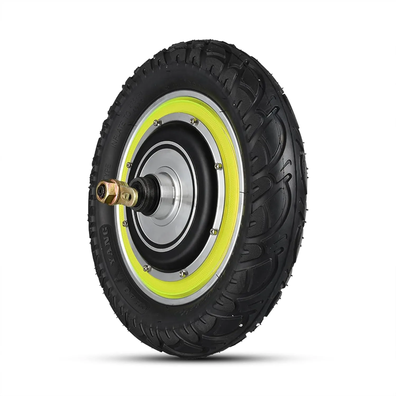 spiral gallium organize position nonfiction Gearless Hub Motor E Scooter Conversion Kits 30H Magnet (12inch 48V500W) 12 inch Electric Scooter Hub Motor Wheel 48V 500W Wheel Motor Brushless 