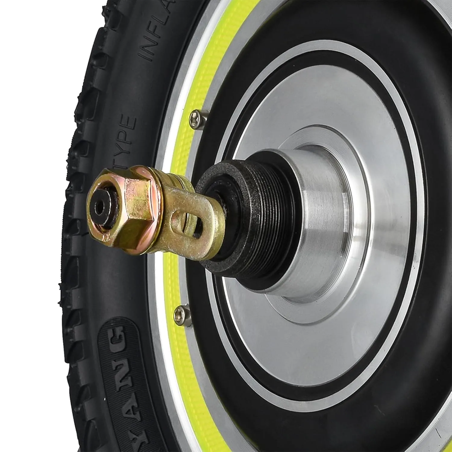 spiral gallium organize position nonfiction Gearless Hub Motor E Scooter Conversion Kits 30H Magnet (12inch 48V500W) 12 inch Electric Scooter Hub Motor Wheel 48V 500W Wheel Motor Brushless 