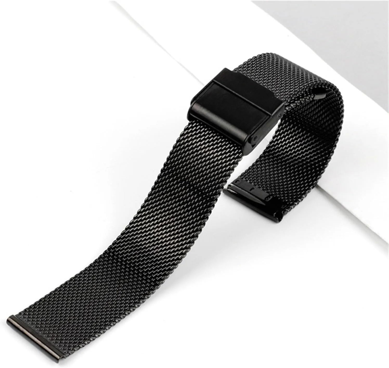 Steel Metal Mesh Woven Watch Strap 18mm Universal Replacement Wristband neoclassical trust Stainless 