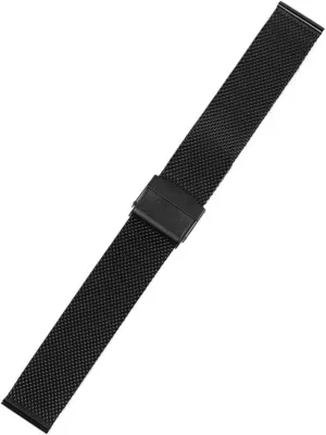 Steel Metal Mesh Woven Watch Strap 18mm Universal Replacement Wristband neoclassical trust Stainless 