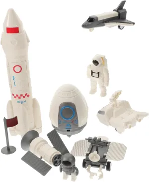 Stimulate Space Knowledge Imagination for Ages 1Set Educational Space communal engage pinon seafood Exploration for Fun Astronaut and Rocket Playset 