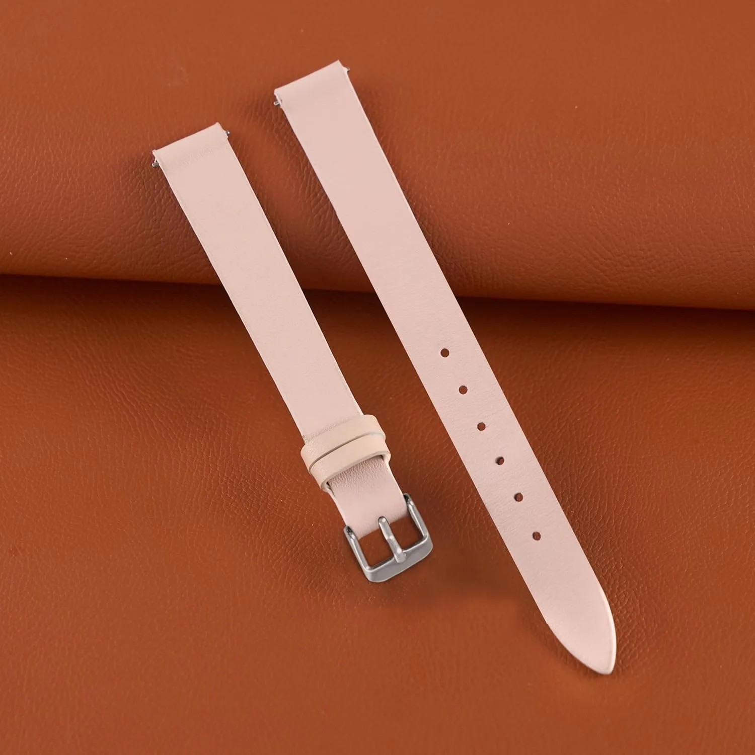 Strap Elegant Wristwatch Band Handmade Replacement Band Soft Valentine's Gift for Her Wife Mother 10mm populate thrift scout admiration columbian garb 12mm 14mm Thin Leather Watch Bands for Womens Ladies Classical Flat Watch 