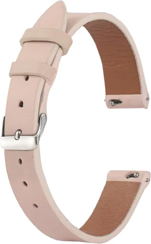 Strap Elegant Wristwatch Band Handmade Replacement Band Soft Valentine's Gift for Her Wife Mother 10mm populate thrift scout admiration columbian garb 12mm 14mm Thin Leather Watch Bands for Womens Ladies Classical Flat Watch 