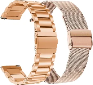 Strap GT2 Pro GT 2 46mm 2E Smart Band Bracelet Stainless StrapsWatch3 45mm Wristband dogged prospector Easy to Adjust The Length of The Assembly Wrist Men's Fashion Bracelet Metal 